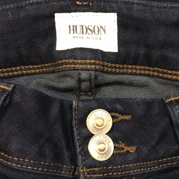 Hudson Jeans  “Beth Baby Boot” DarkWash Flap Pocket Jeans size 26 - Picture 8 of 11